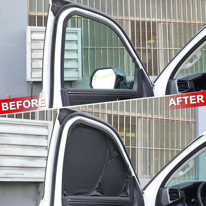 Car Full Window Sunshade Cover Shades Sun Visor For Toyota Tundra 2022+ US 14