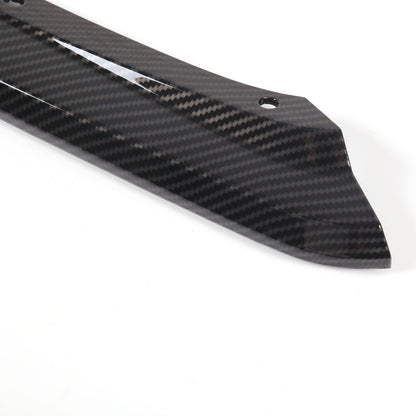 ABS Carbon Replacement Front Bumper Lip Splitter Kits Set For Corvette C8 20-25 11