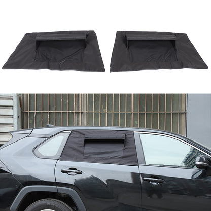 Rear Window Sun Shade Cover Deflectors For Toyota RAV4 2020-2024 23
