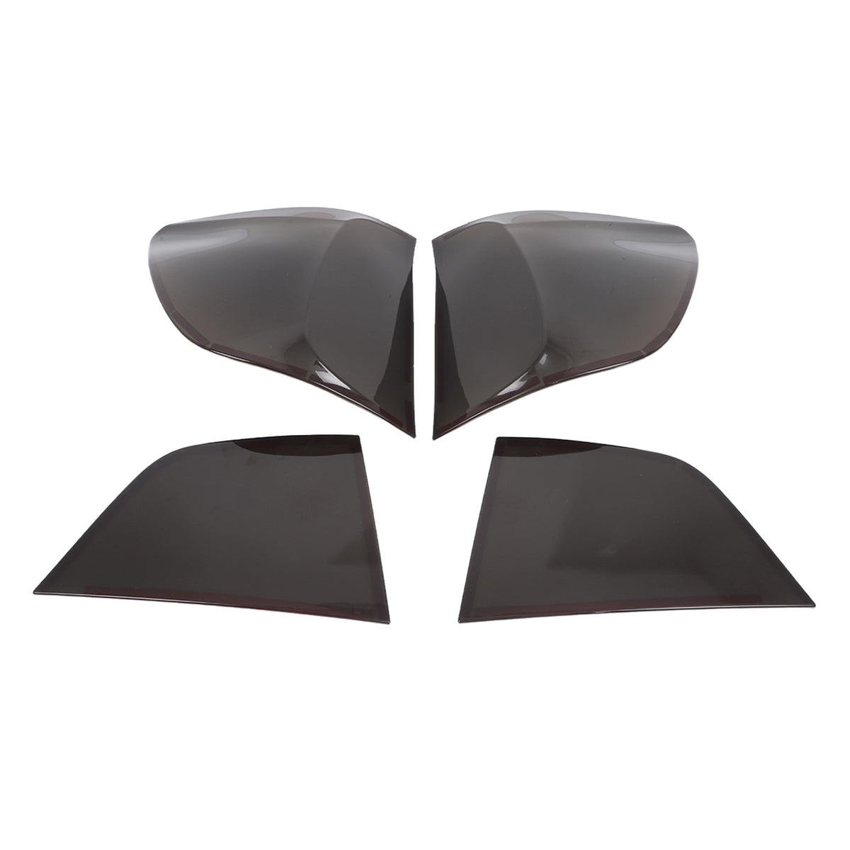 Black Smoked Gray ABS Taillight Cover Trim For BMW X3 F25 2011-2017 US 6
