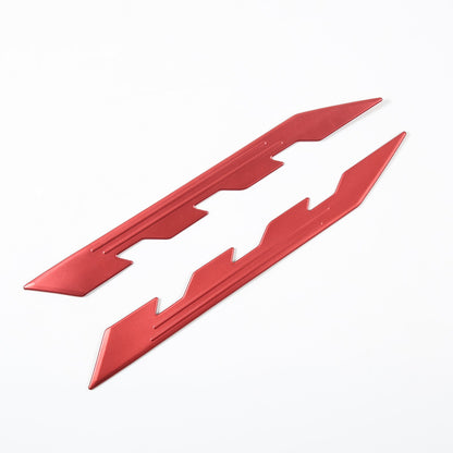 Carbon Fiber Engine Bay Panel Cover Trim in Edge Red For Corvette Coupe C8 20-26 6