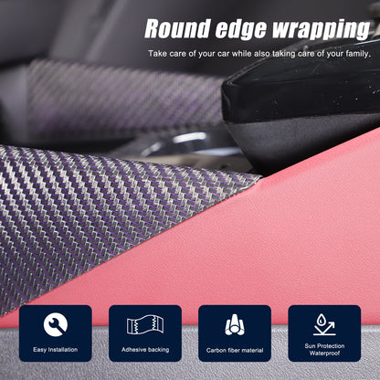 Real Carbon Fiber Center console Gear Shift Side Trim For BMW 5 Series G60 2024+ 9