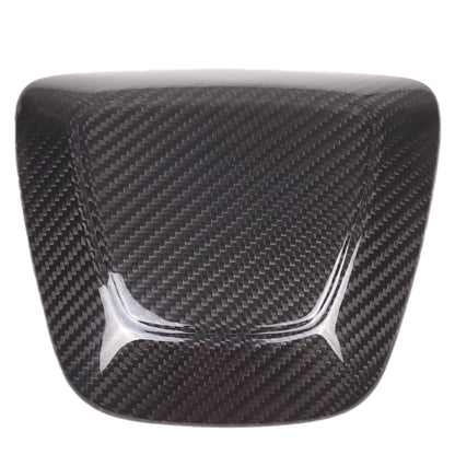 Real Carbon Fiber Steering Wheel Logo Trim Cover For Tesla Model 3 2023-2024 13