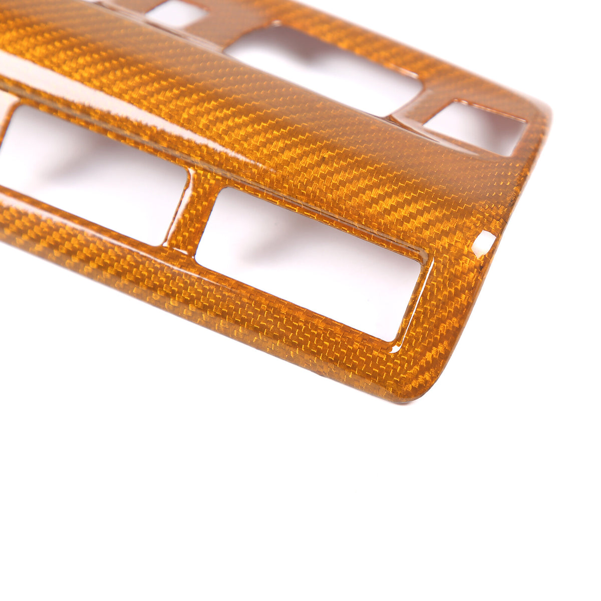 Yellow Carbon fiber Roof Reading Light Panel Trim For Corvette C8 2020-26 8
