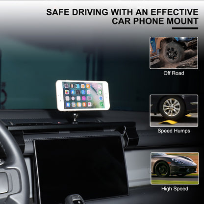Magnetic Center Console Phone Mount Bracket For LR Defender L663 2020-2023 19