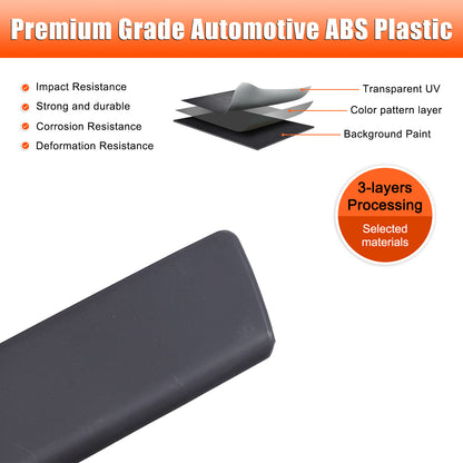 Car Rear Trunk Door Handle Cover Trim For Toyota Hilux 2015-2024 US 3