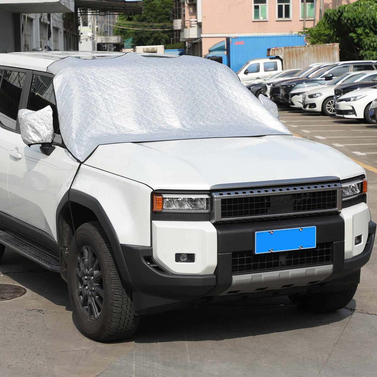 Car Windshield Snow Cover Front Guard For Toyota Land Cruiser LC250 2024 US 7