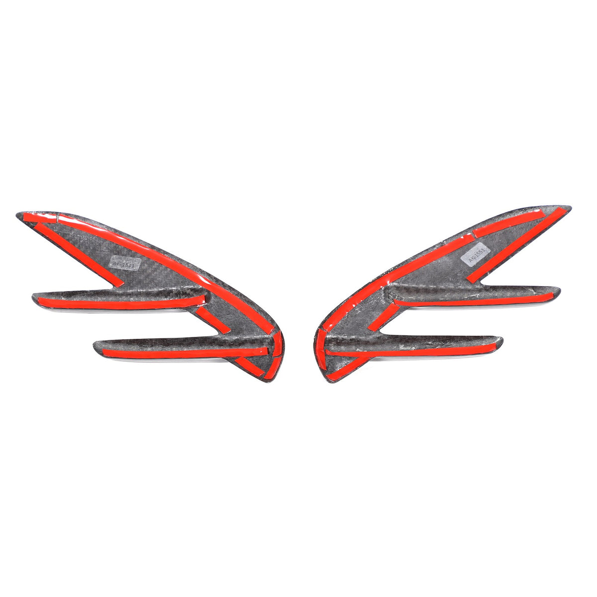 Forged Real Carbon Fiber Fender Side Molding Trim For BMW M3 G80/M4 G82 2021+ 14