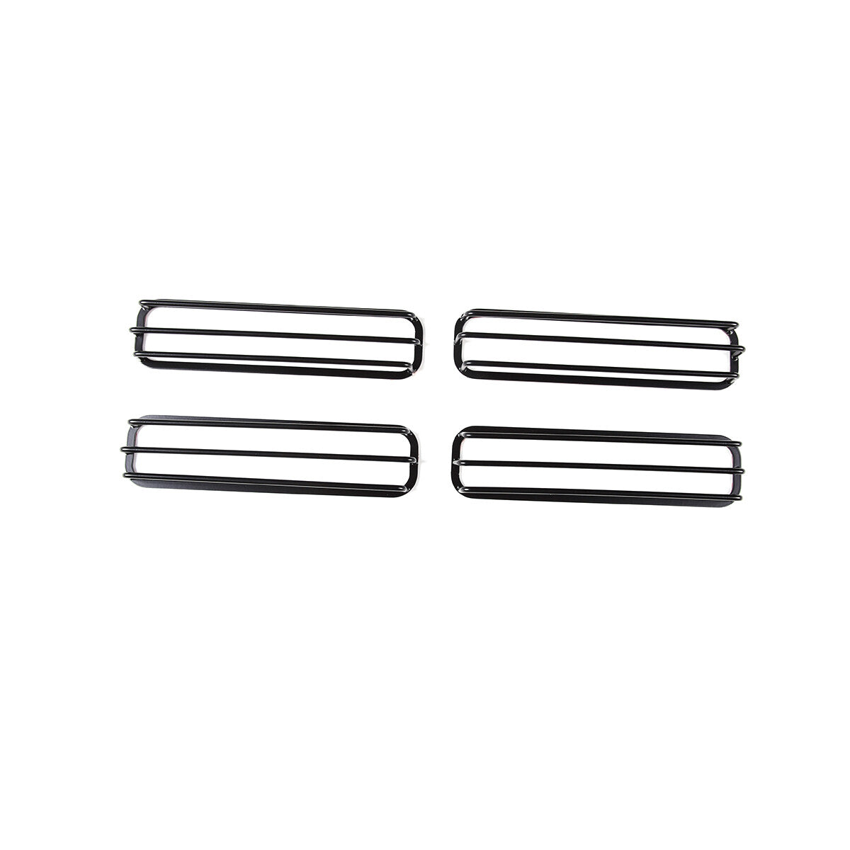 Carbon Steel Side Turn Signal Cover Mesh Protect Grille For Hummer H2 03-2009 US 4