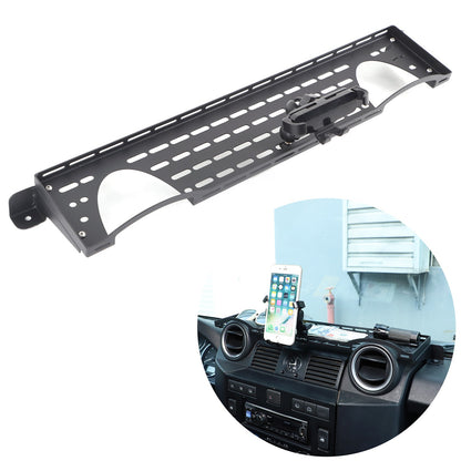 Dashboard Phone Holder Mount Bracket Storage Box For LR Defender L316 04-18 5