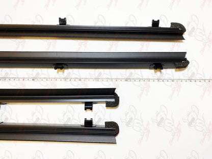 Toyota Genuine 4Runner GX460 Front Rear Inner Door Glass Weatherstrip Set OEM 9