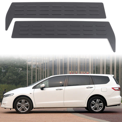 Aluminum Rear Door Window Louver Air Vent Panel Trim For Honda Odyssey 2009-2014 1