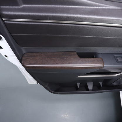 Oak Grain Door Elbow Armrest Trim Cover For Toyota Tundra Sequoia 2022-24 US 13