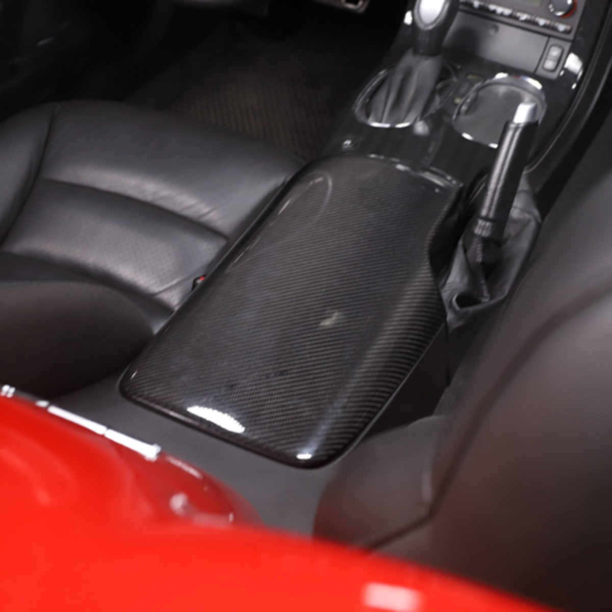 Real Carbon Fiber Interior Center Console trim For Corvette C6 2005-2013 127