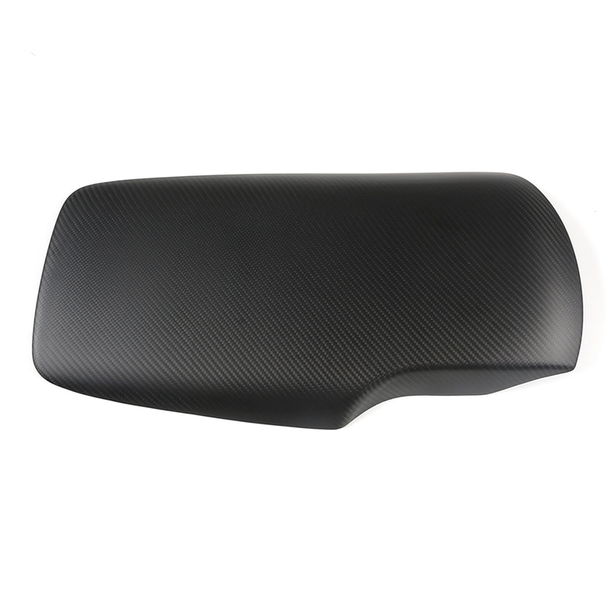 Matte Real Carbon Fiber Center Console Armrest Box Cover For Corvette C6 2005-13 15