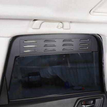 Alloy Rear Window Louver Shutter Cover Trim For Subaru Forester 4th SJ 13-18 US 9