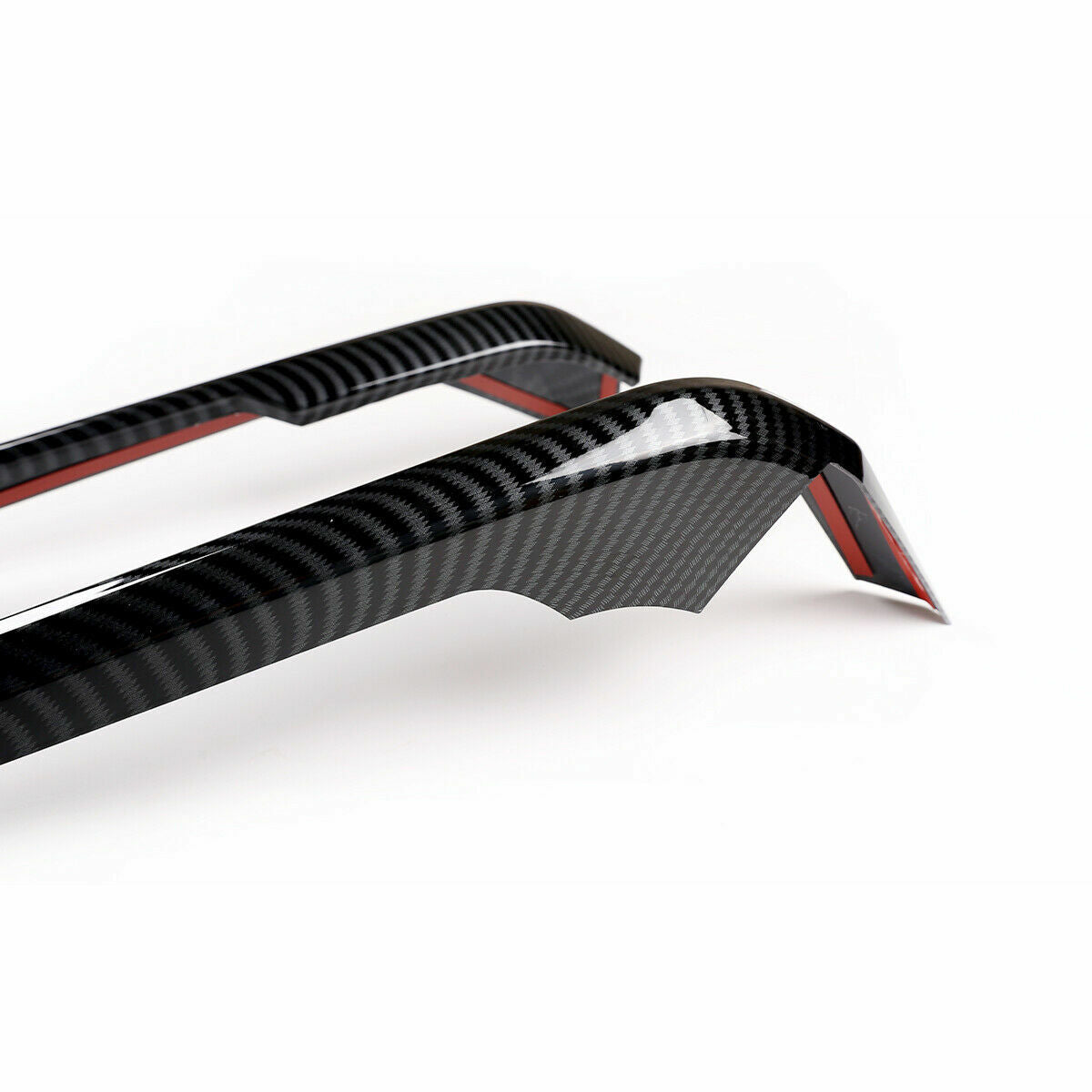 Carbon Fiber Central Control Dashboard Decorative Cover For Toyota Tacoma 16-23 5