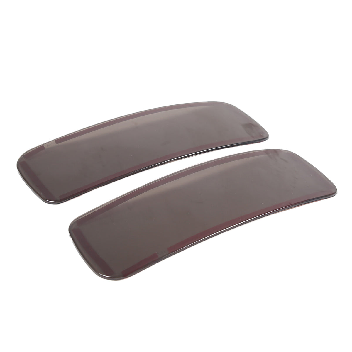Smoked Black Front Headlight & Rear Tail Light Cover Trim For Corvette C6 05-13 25