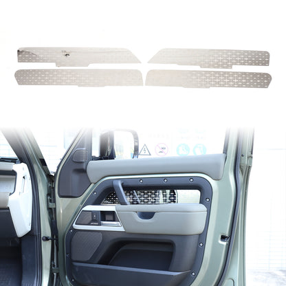 Steel Interior door Panel trim Frame For Land Rover Defender L663 110/130 20-24 3