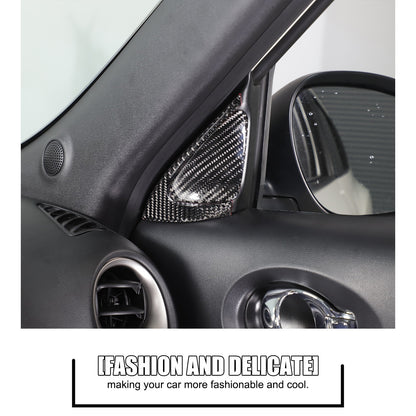 Soft Carbon Fiber Interior Center Console trim Sticker For Nissan Juke 2011-2019 87
