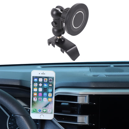 Magnetic Dashboard Right Side Phone Mount Bracket For Toyota Tundra 2022+ US 16