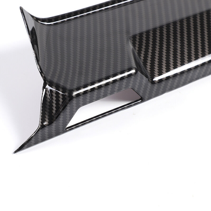 Carbon Fiber ABS Navigation Exterior Trim Cover Frame For Corvette C8 2020-2025 3