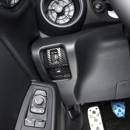 ABS Carbon Fiber Interior Center Console Trim Set For GR86/BRZ 2022-2024 US - Variants 6-10 18