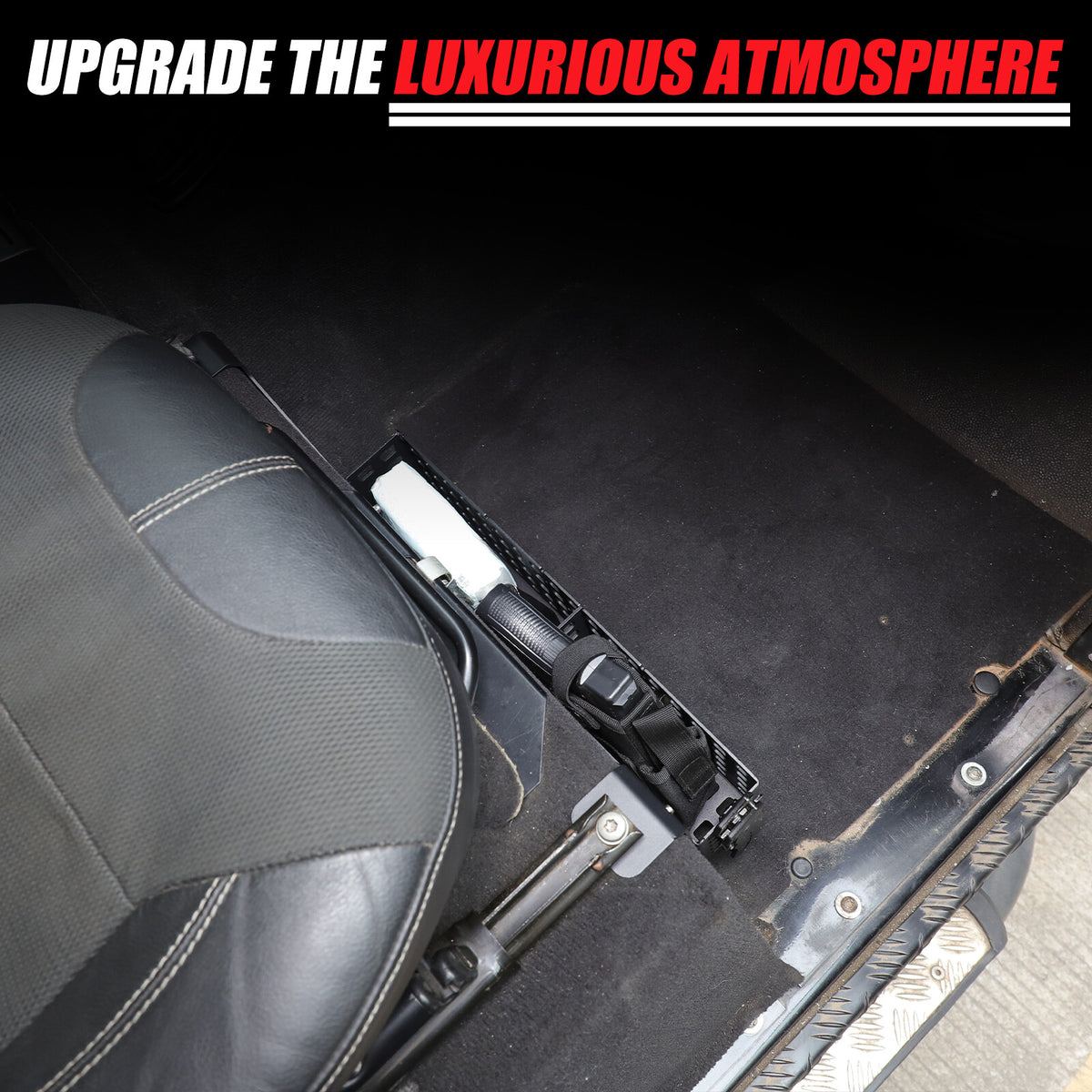 Aluminum Alloy Under Seat Storage Basket Tray For Land Rover Defender L316 04-18 23