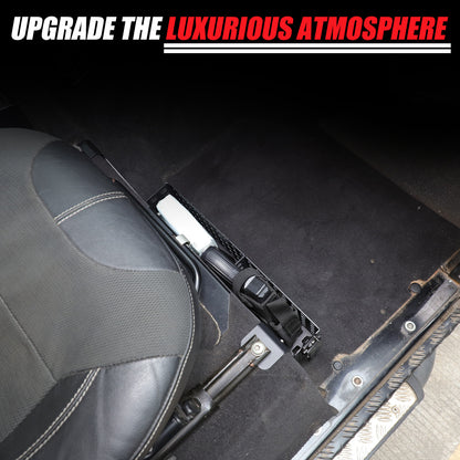 Aluminum Alloy Under Seat Storage Basket Tray For Land Rover Defender L316 04-18 23