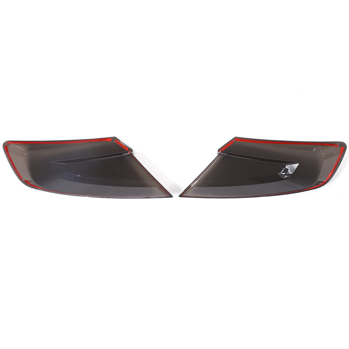 Smoked Tail Light Cover Rear Light Guards Trim Set For Subaru WRX 2022-2024 16