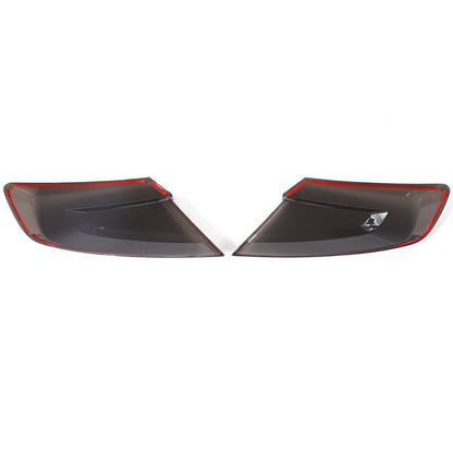 Smoked Tail Light Cover Rear Light Guards Trim Set For Subaru WRX 2022-2024 16