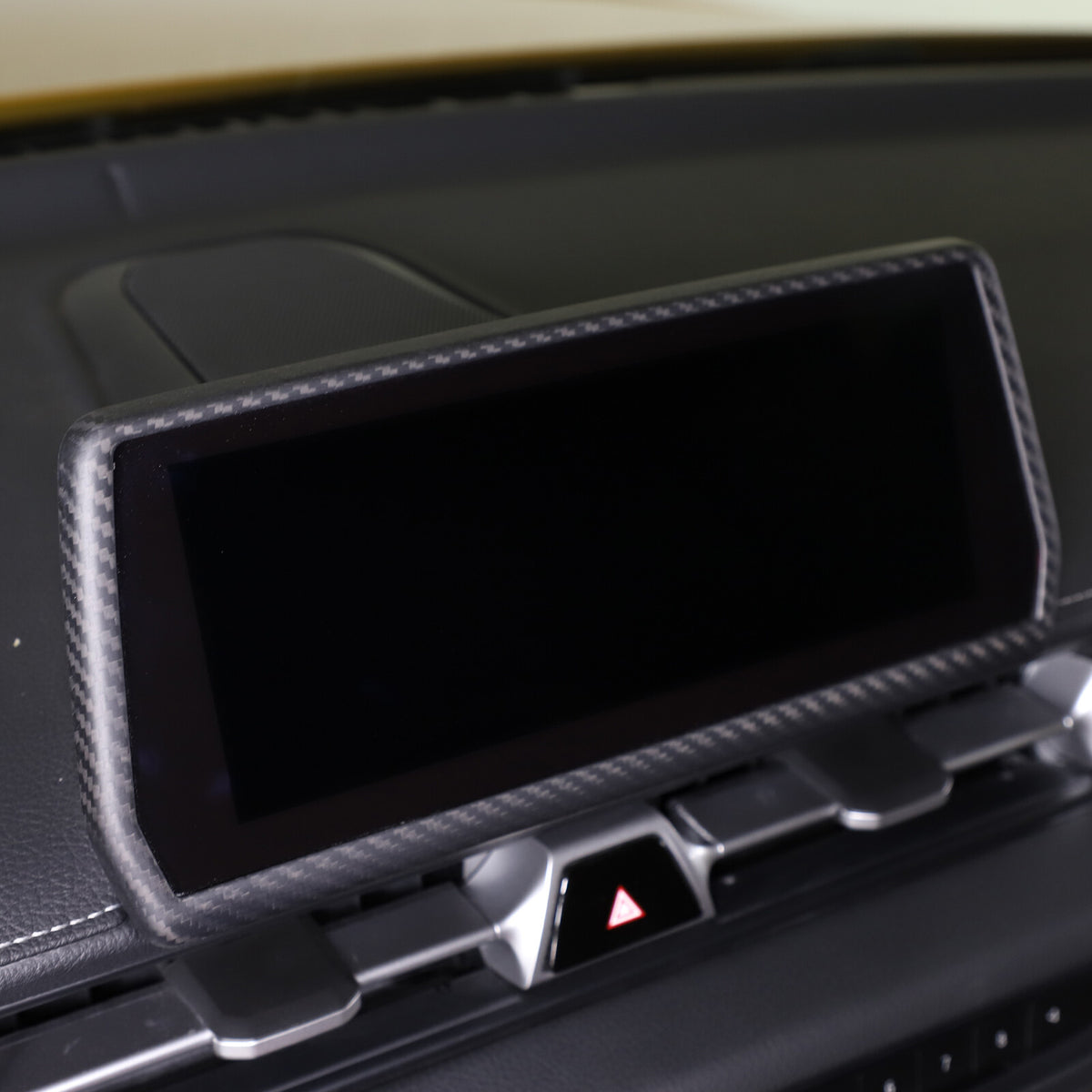 Matte Real Carbon Fiber Interior Trim Cover Accessories For Toyota Supra A90 19+ 72