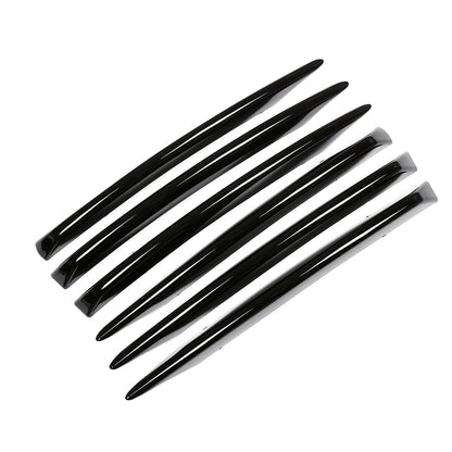 Gloss Black Front Grille Bumper Body Trim Kit For LR Range Rover Vogue HSE 18-22 2