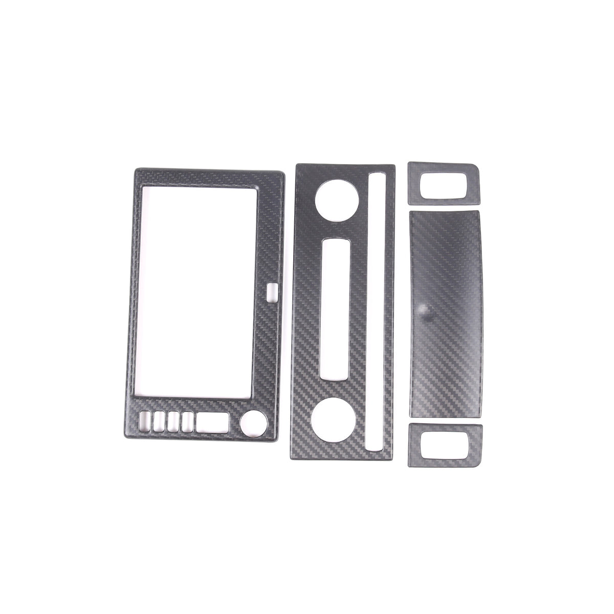 Matte Dry Real Carbon Fiber Center Console Trim Cover For Corvette C6 2005-13 27