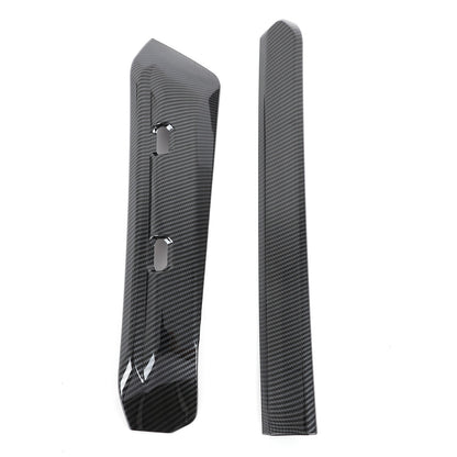 Carbon Fiber ABS Center Console Air Outlet Frame Trim For BMW X3 G45 2025+ 13