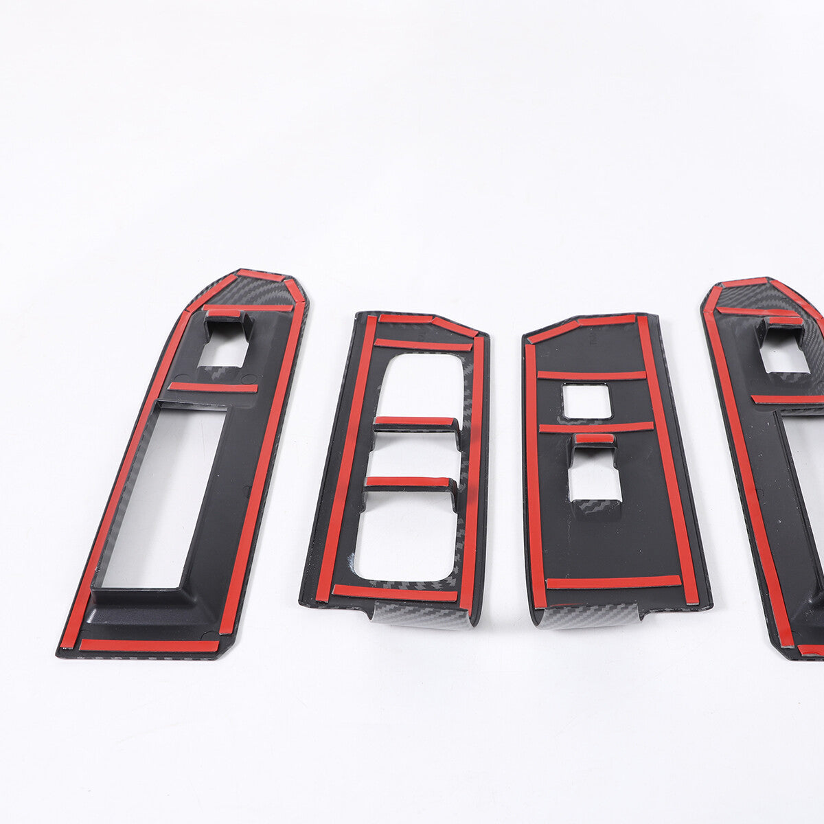 ABS Carbon Fiber Interior Full Set Panel Cover Trim Kit for Toyota Tacoma 24-26 - Styles 1-5 29