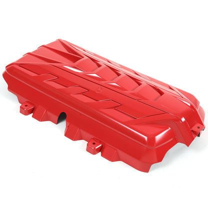 Red ABS Engine hood Compartment panel Trim Cover For Corvette C8 2020-2026 US 12
