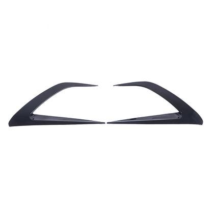Gloss Black Front Side Vent Fin C Canards Splitter For Mazda MX-5 Miata 2016-23 4
