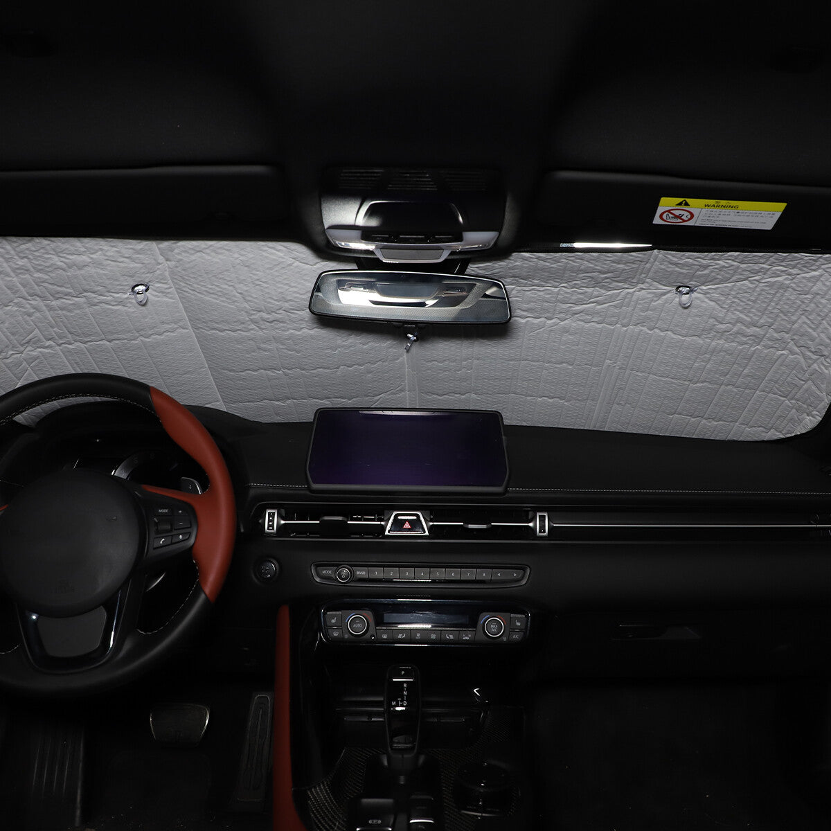 Car Windshield Sunshade Reflective Sun Shade For Toyota Supra 19-24 US 6