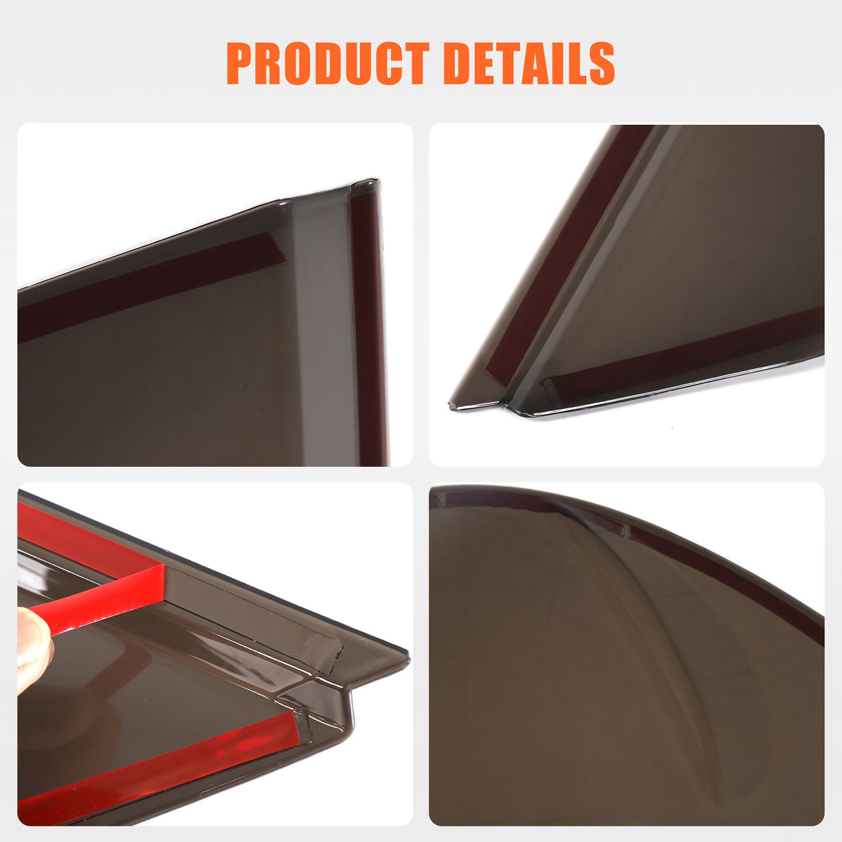 Smoked Black Taillight Blackout Trim Cover For BMW 5 Series E60/M5 2004-10 US 12
