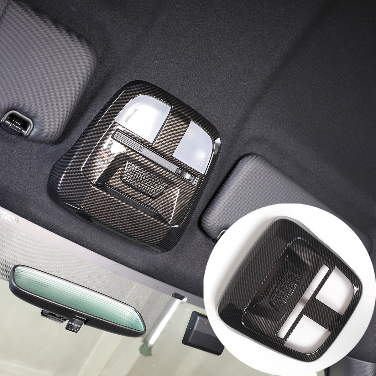 ABS Carbon Fiber Interior Center Console Trim Set Fits For GR86/BRZ 2022-2025 US - Variants 1-5 14
