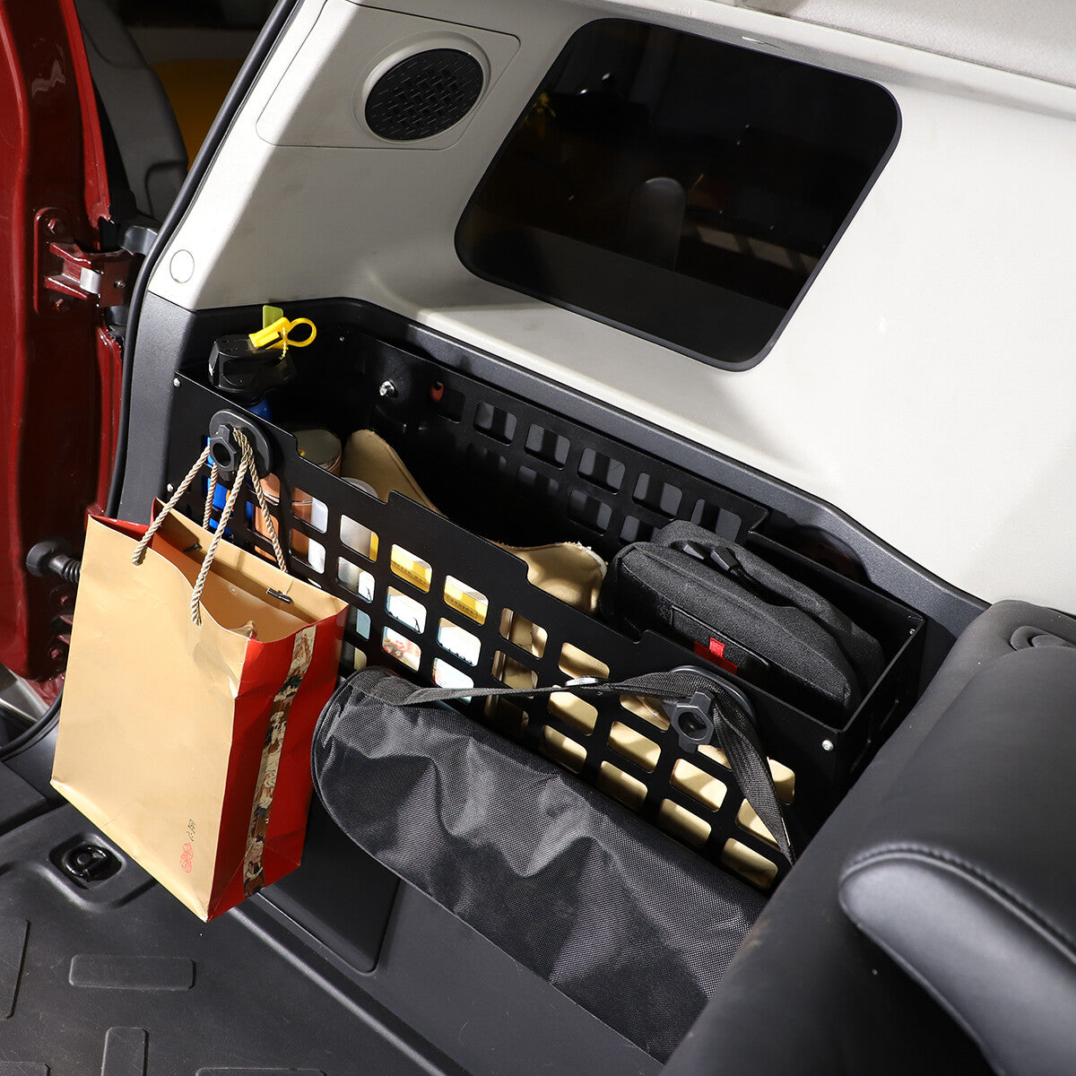 Rear Trunk Cargo Luggage Storage Box Organizer For Toyota FJ Cruiser 2007-21 4