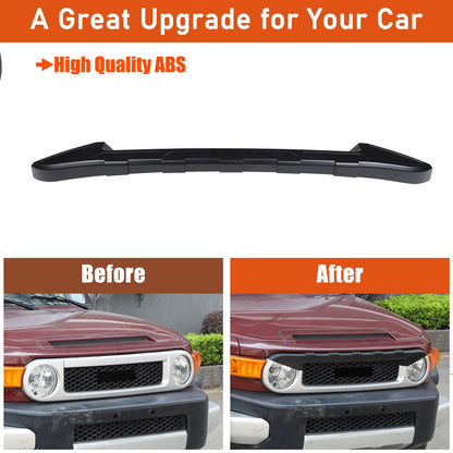 Front Grille Headlight Upper Molding Trim For Toyota FJ Cruiser 2007-2021 3
