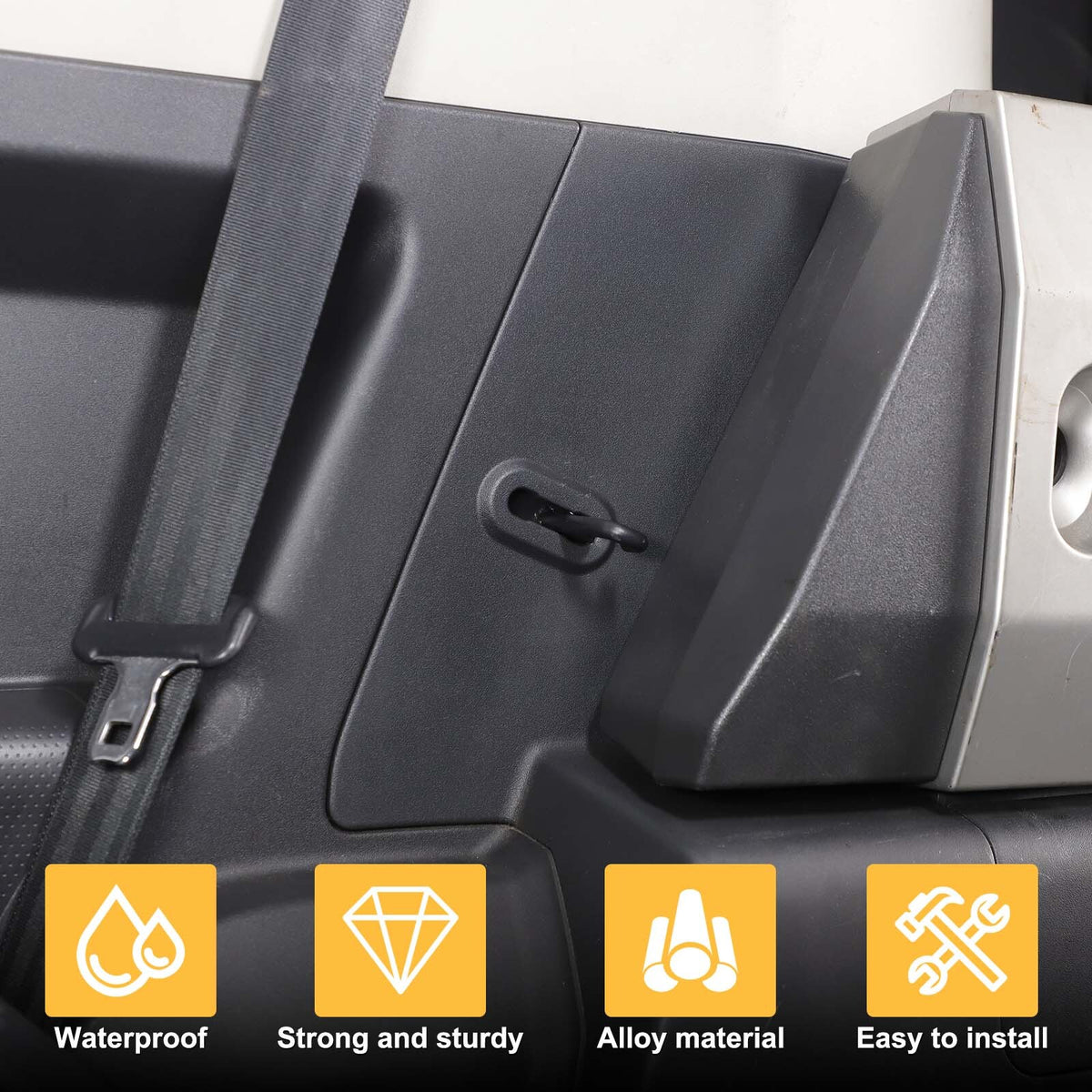 Aluminum Rear Seat Backrest Adjustment Bracket For Toyota FJ Cruiser 07-21 US 6