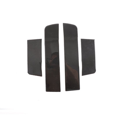 Carbon Fiber Interior Door Armrest Panel Trim Sticker For Hummer H2 2003-09 13