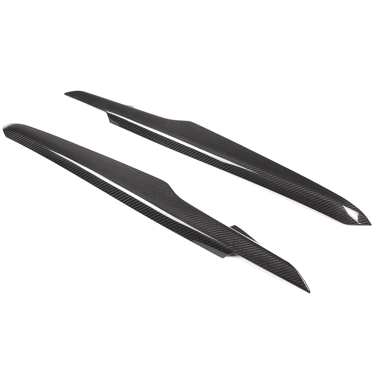 Real Carbon fiber Interior Inner Door Panel Cover Trim for Corvette C8 20-26 US 13