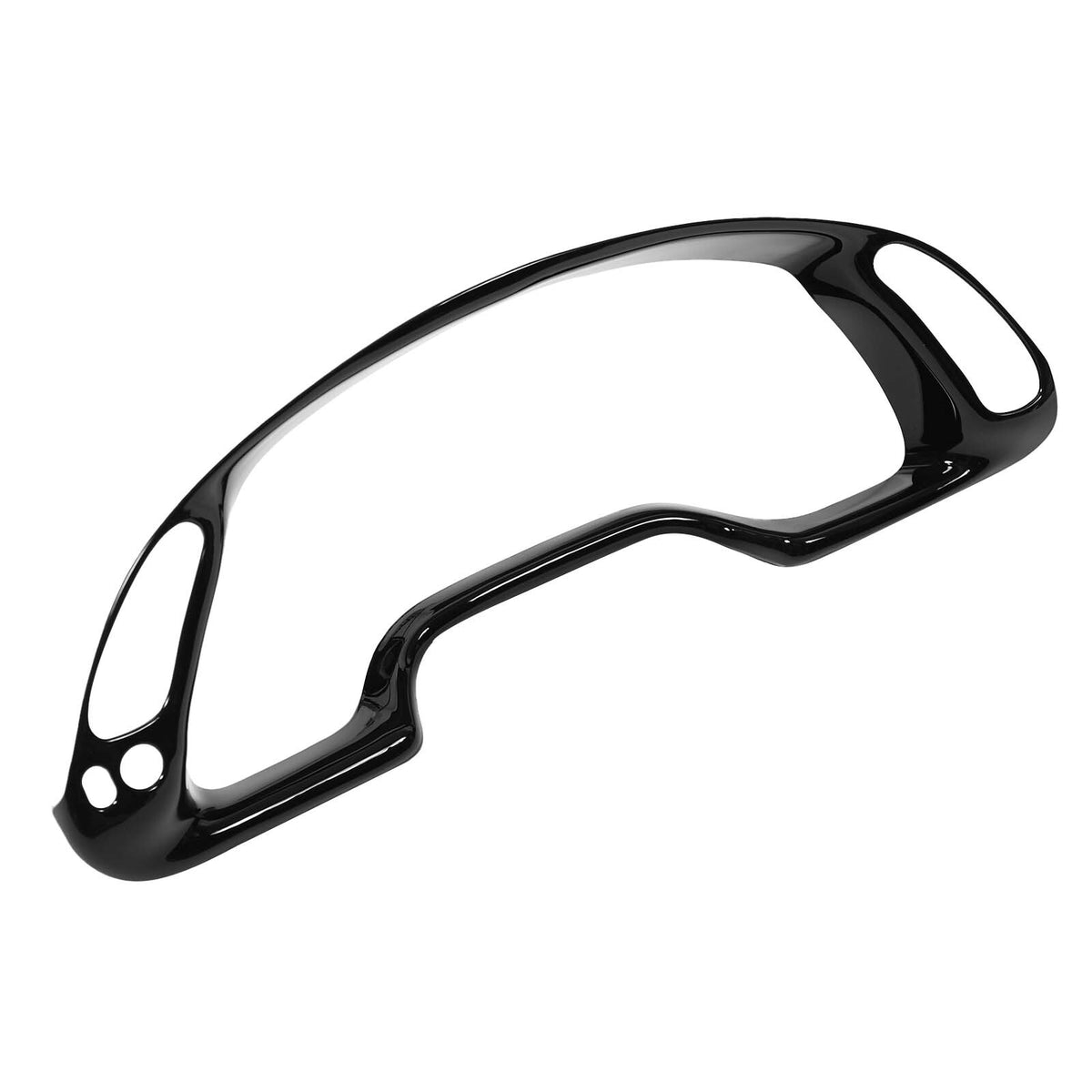 ABS Piano Black Interior Dashboard Frame Trim Cover For Corvette C5 1998-04 US 19