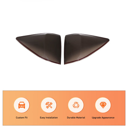 Transparent Gray ABS Tail Light Tint Cover Trim For Honda Passport 2019-2023 13