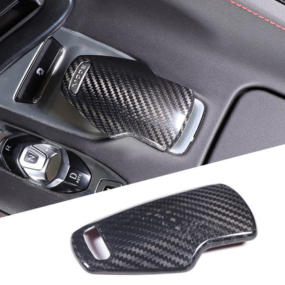 REAL Carbon Fiber Interior Frame Decor Trim Cover Set Kit For C8 Corvette 14