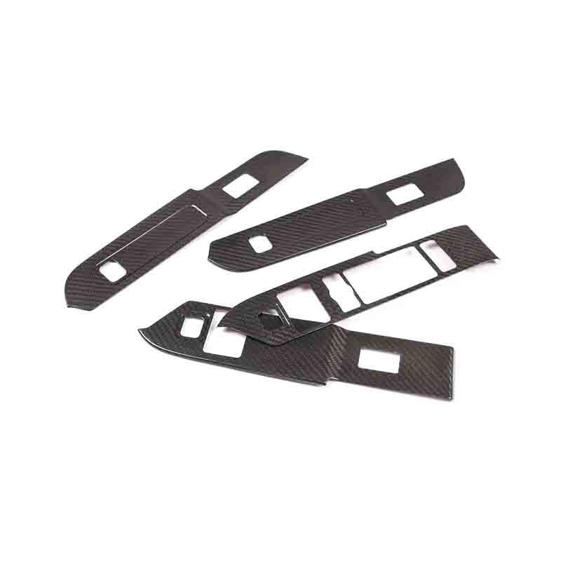 Real Dry Carbon Fiber Full Interior Trim Set For LR Defender 90 110 L663 20-23 163